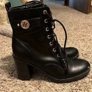 Tommy Hilfiger Black Boots